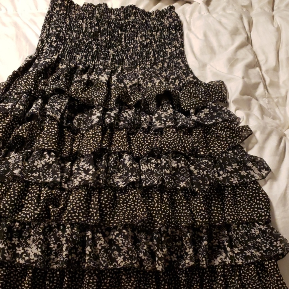 Tube top dress
